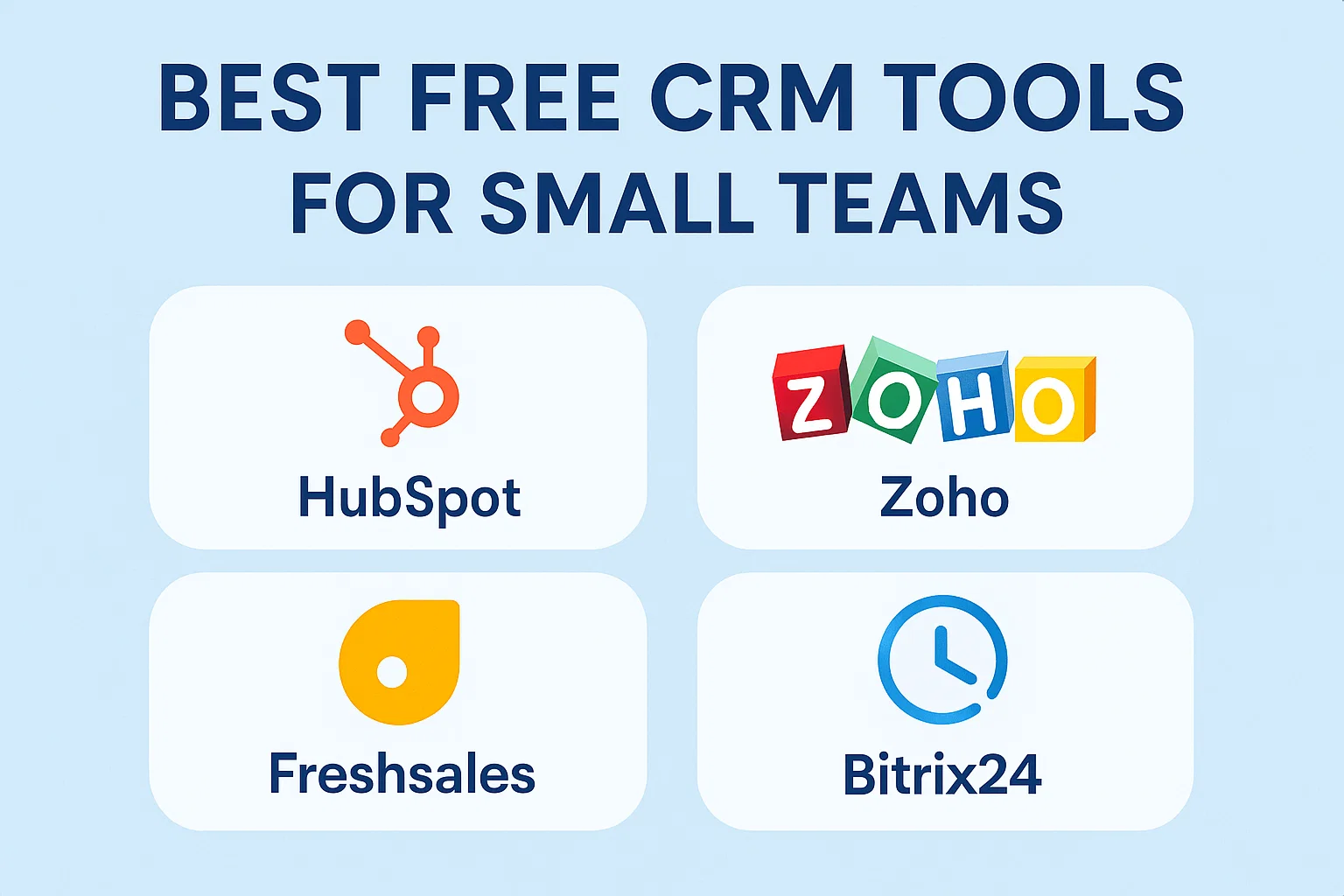 Best Free CRM Tools for Small Teams in 2025 Thumbnail